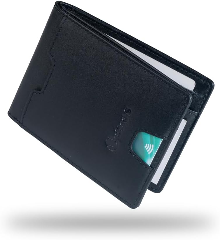 Folded United S wallet viewed from an angle